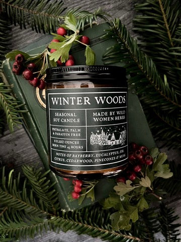 Winter Woods - Seasonal Wood Wick Candle