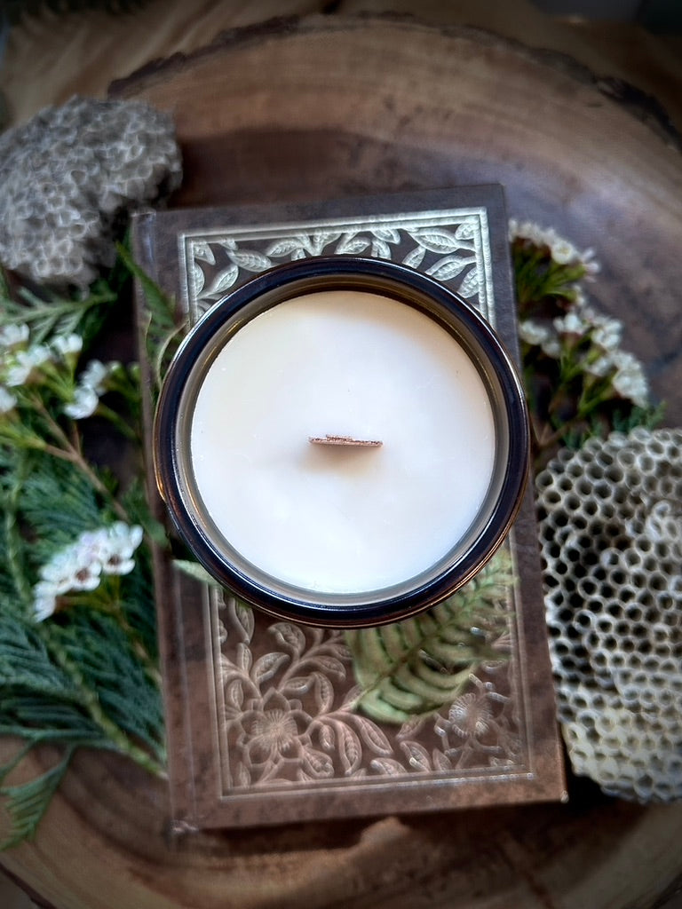 Honeycomb Wood Wick Candle