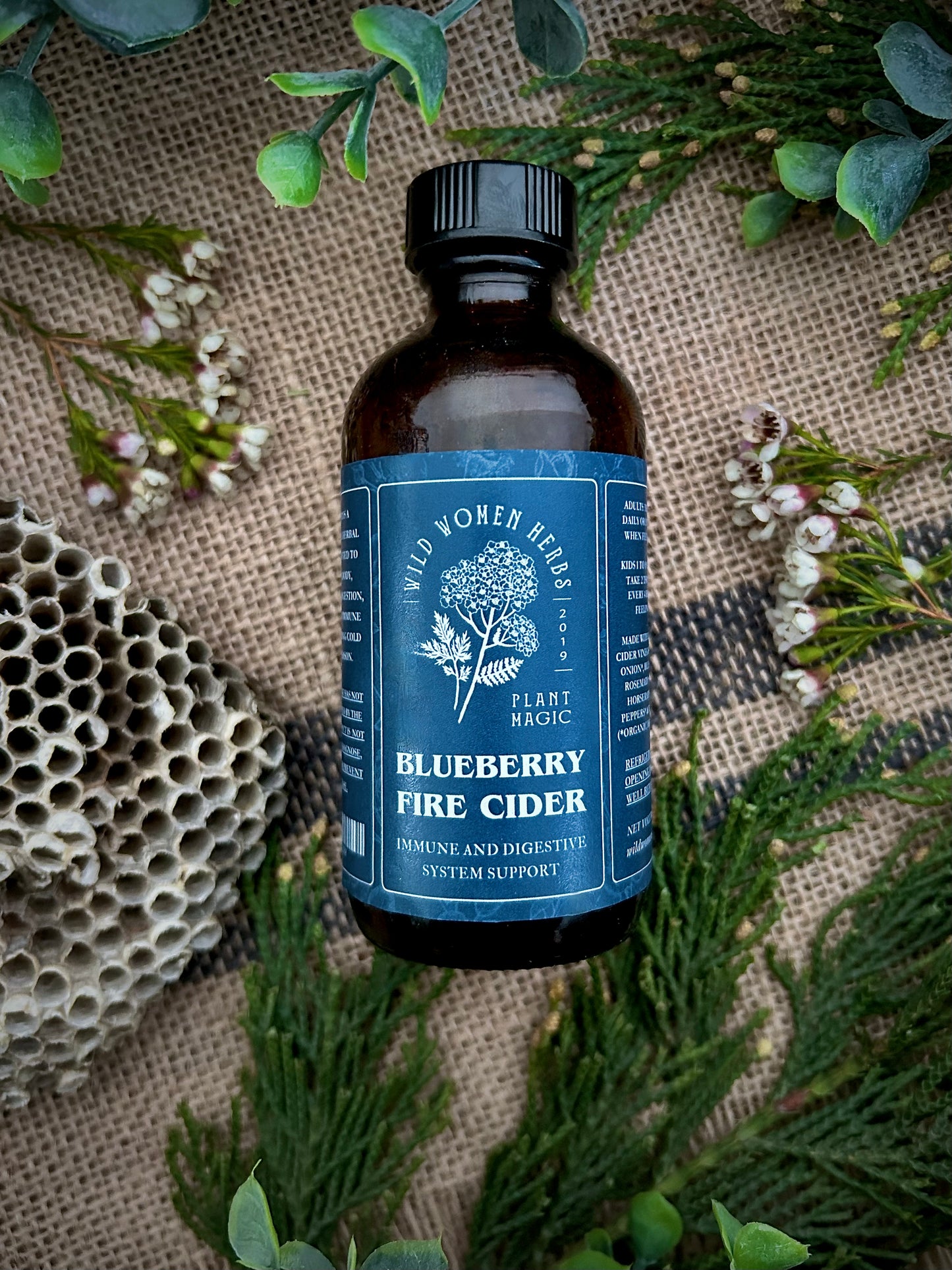 Blueberry Fire Cider