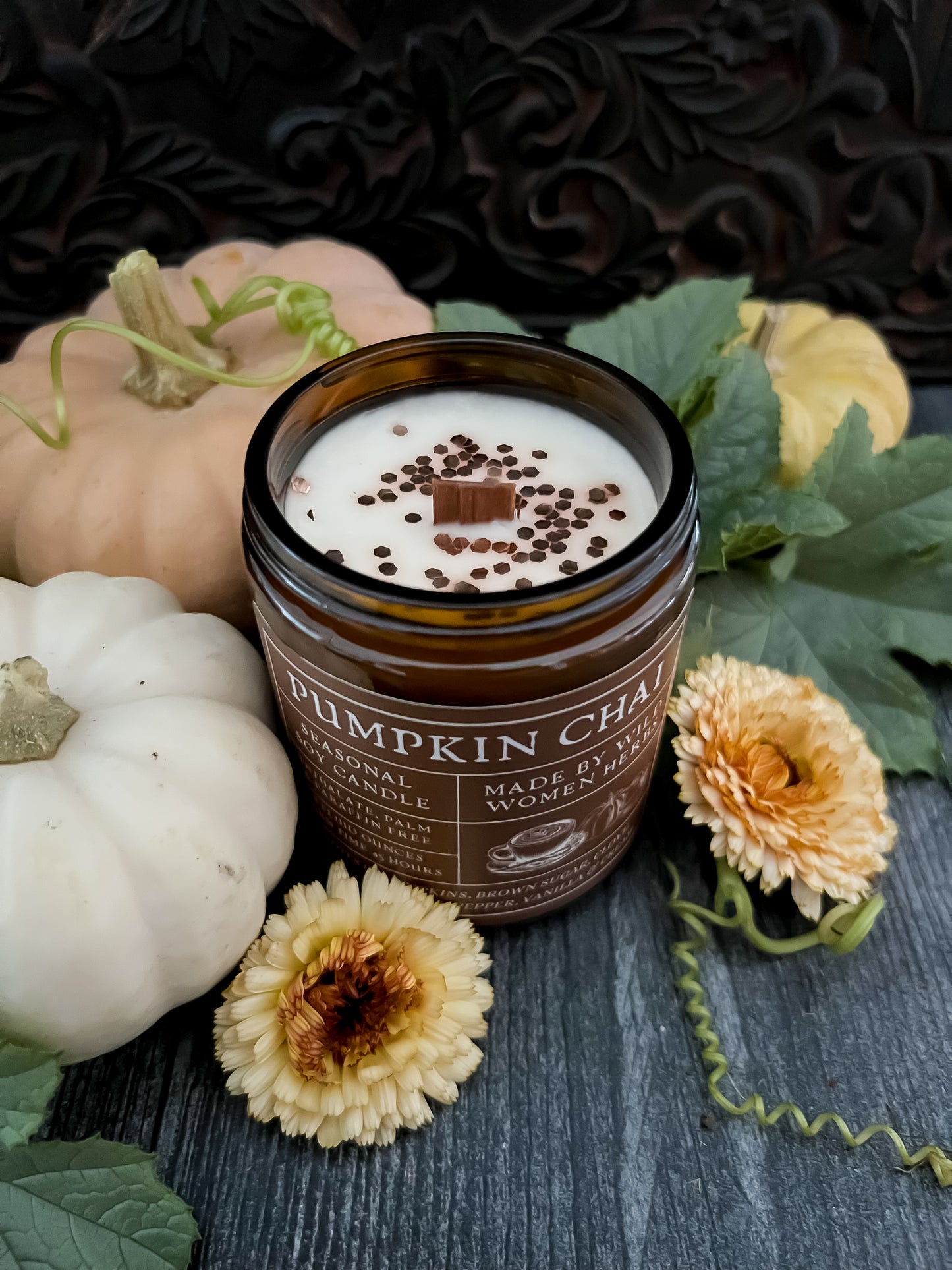 Pumpkin Chai - Seasonal Wood Wick Candle