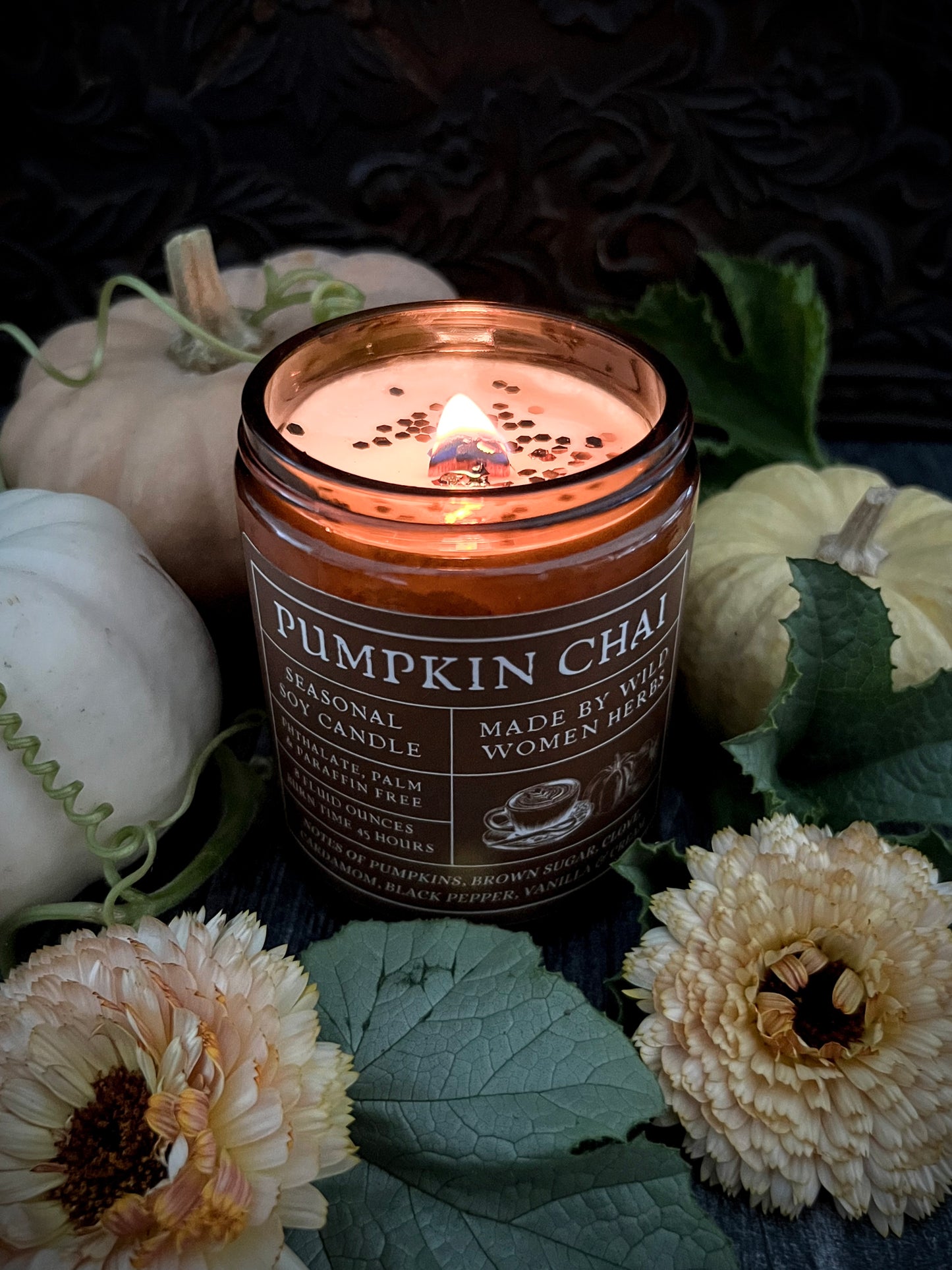 Pumpkin Chai - Seasonal Wood Wick Candle