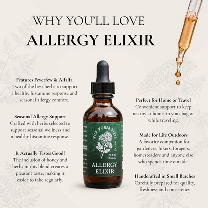 Allergy Elixir for Seasonal Allergy Support