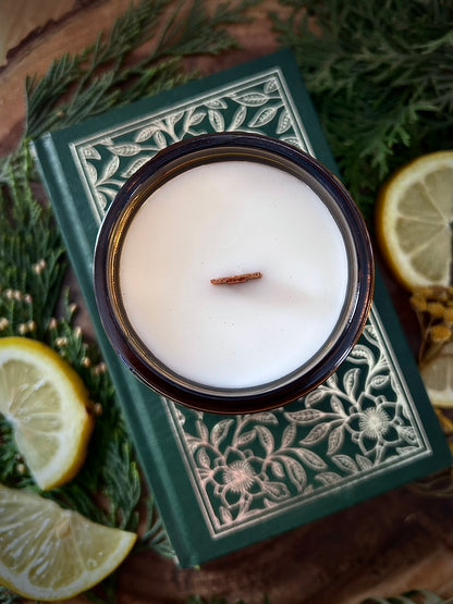 Lemon Verbena Wood Wick Candle