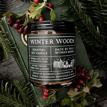 Winter Woods - Seasonal Wood Wick Candle