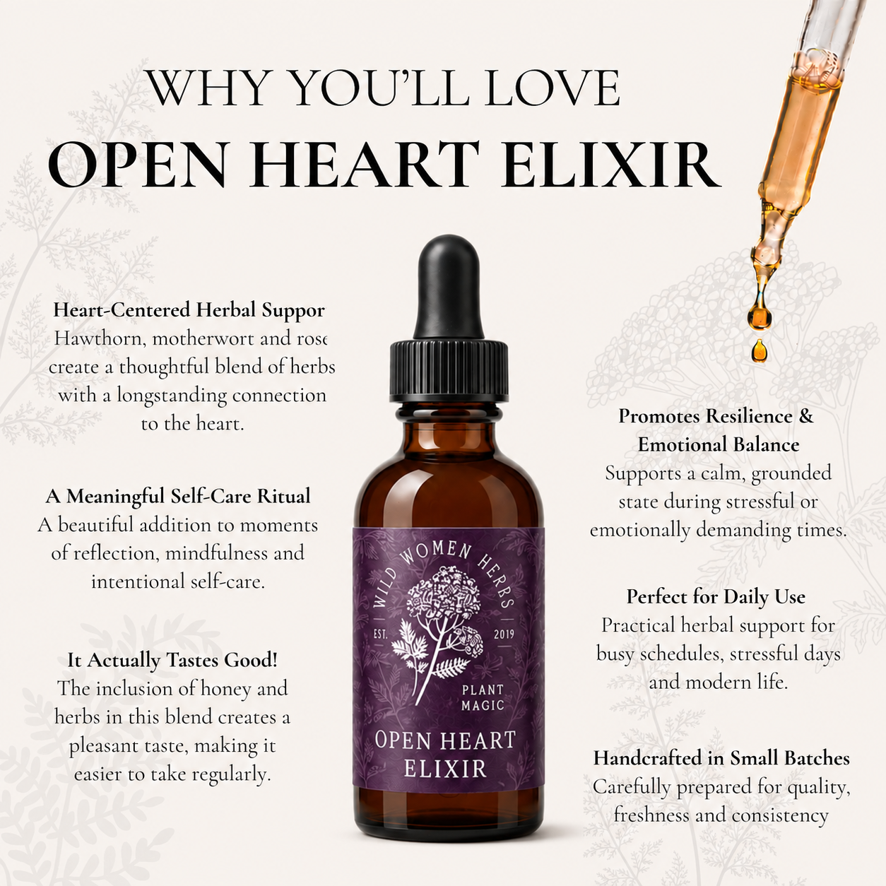 Open Heart Elixir for Emotional Wellness