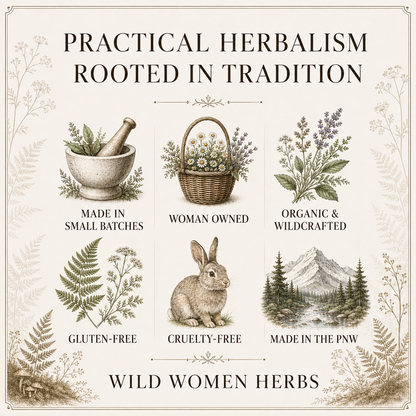 Wildcrafted Elderberry Syrup for Immune Support & Seasonal Wellness