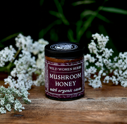 Mushroom Honey with Reishi, Lion's Mane & Chaga