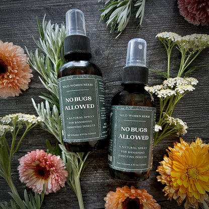 Natural Bug Spray with Lemon Eucalyptus & Yarrow