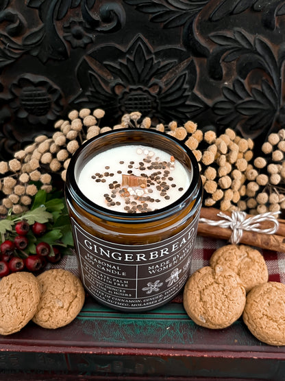 Gingerbread - Seasonal Wood Wick Candle