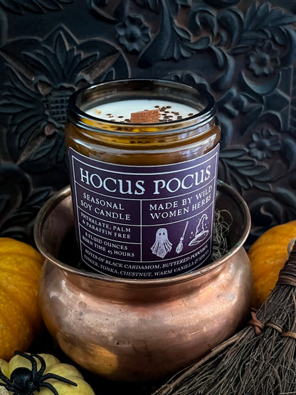 Hocus Pocus - Seasonal Wood Wick Candle