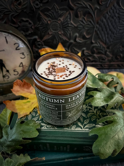 Autumn Leaves - Seasonal Wood Wick Candle