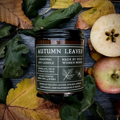 Autumn Leaves - Seasonal Wood Wick Candle
