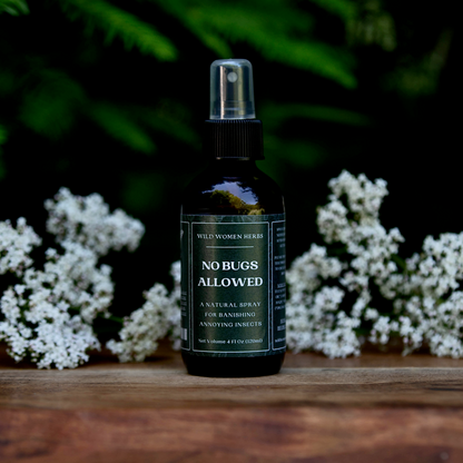 Natural Bug Spray with Lemon Eucalyptus & Yarrow