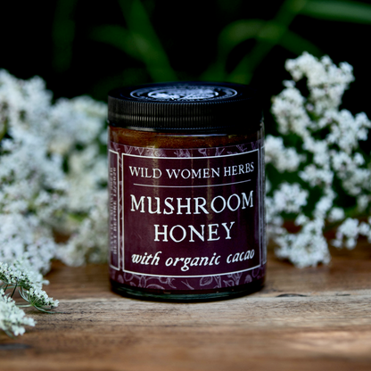 Mushroom Honey with Reishi, Lion's Mane & Chaga