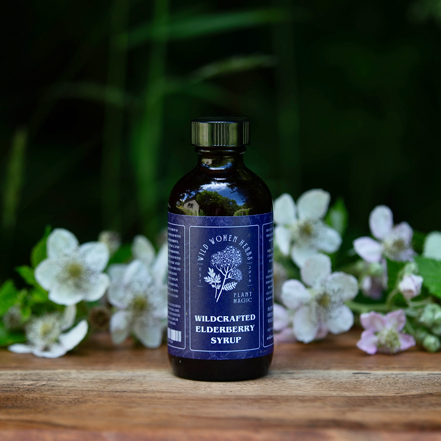 Wildcrafted Elderberry Syrup